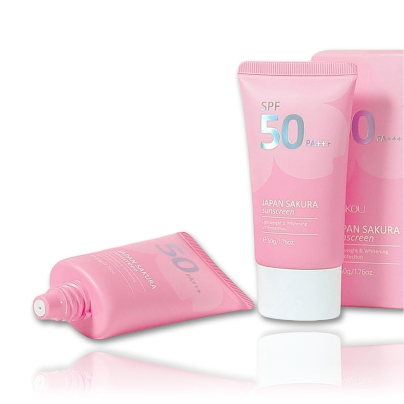 Sakura Sunscreen Cream – For soft, radiant skin every day.